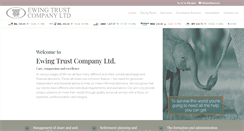 Desktop Screenshot of ewingtrust.co.za