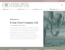 Tablet Screenshot of ewingtrust.co.za
